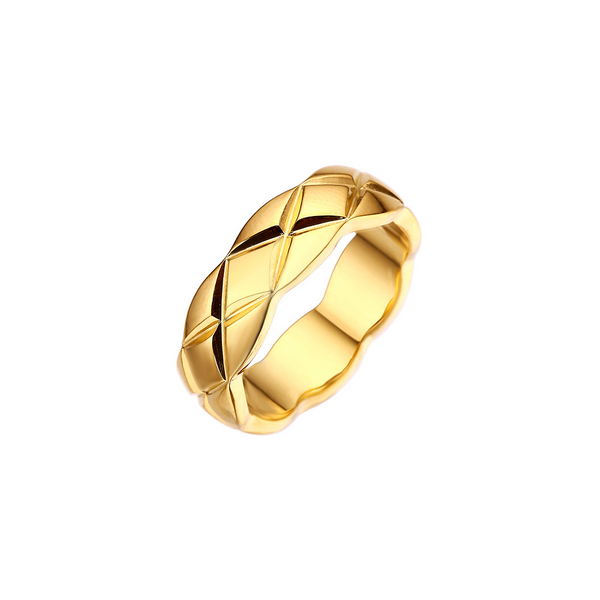 Woven Texture Women's Ring