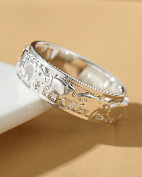 Filigree Openwork Carving Ring