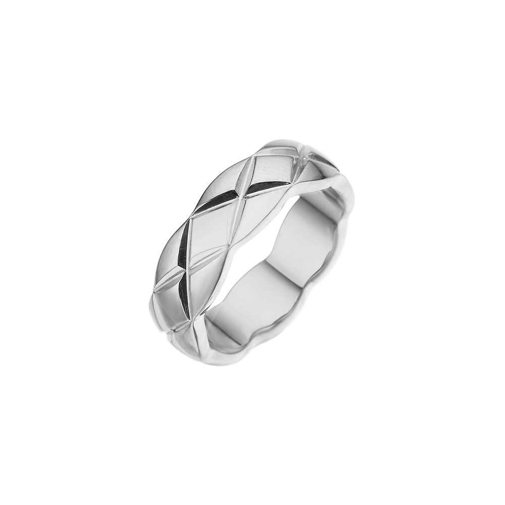 Woven Texture Women's Ring
