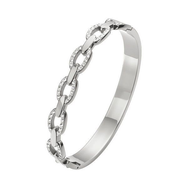 Pig Nose Link Bangle — A Modern Symbol of Strength and Good Fortune