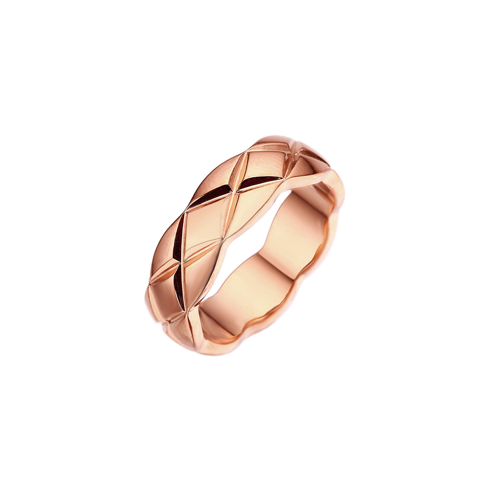Woven Texture Women's Ring
