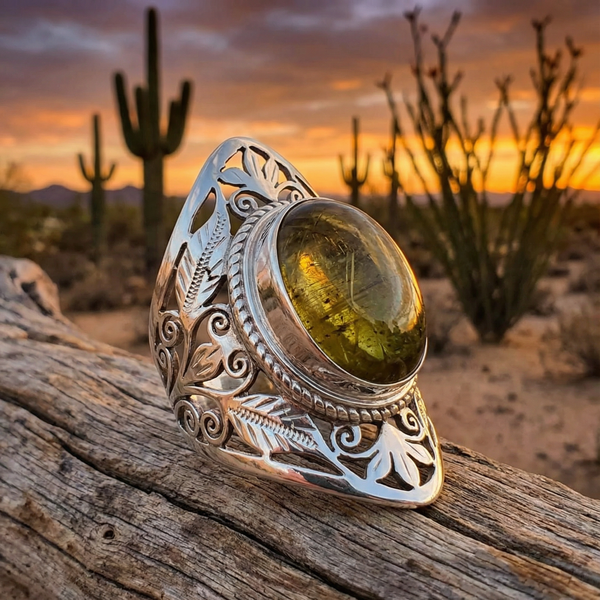 Canyon Breeze Butterfly Ring