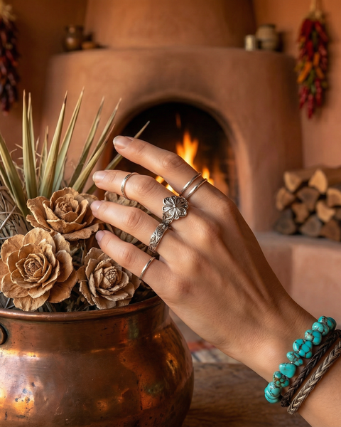 Wild Bloom Vintage Ring