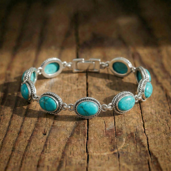 Azure Link Bracelet