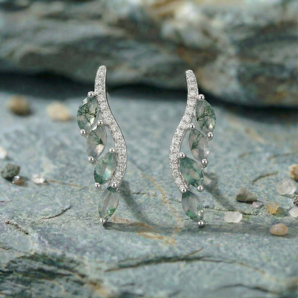 Verdant Flow Earrings
