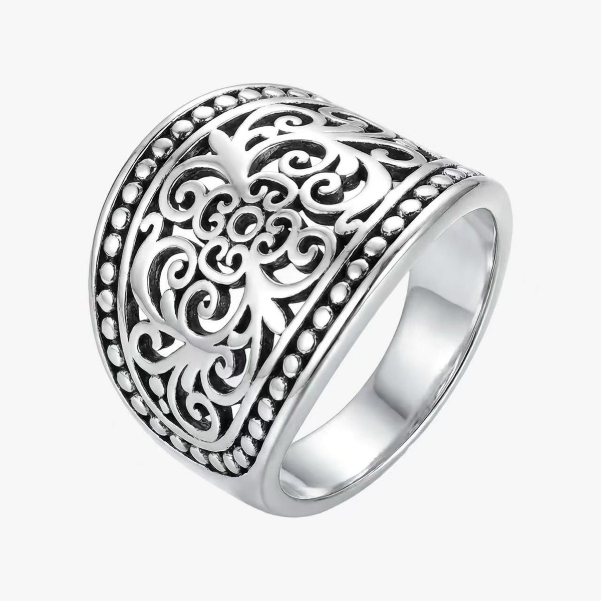 Handcrafted Filigree Design Ring