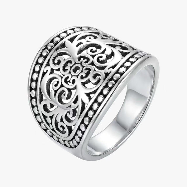 Handcrafted Filigree Design Ring