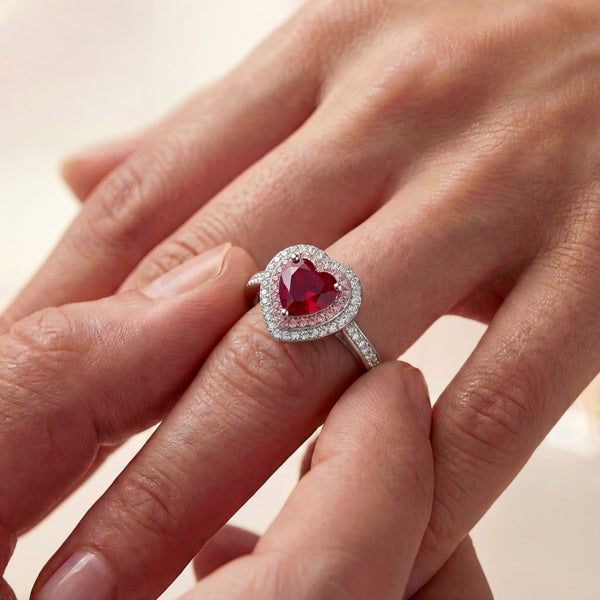 Double Heart Ring