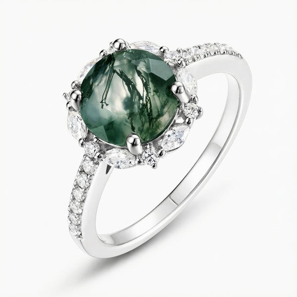 Emerald Bloom Ring