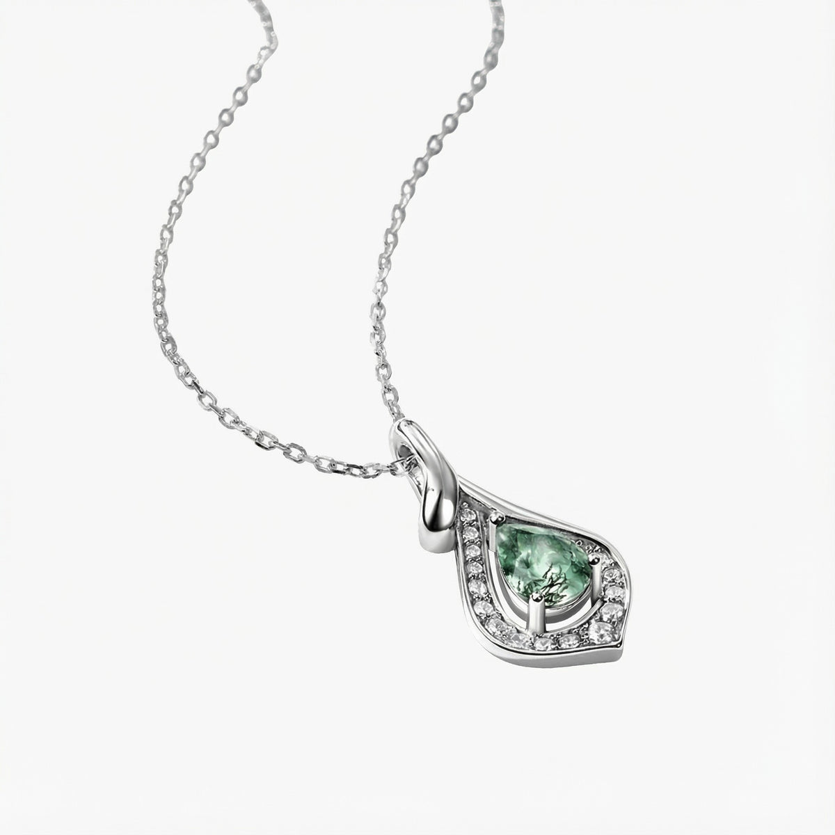 Forest Droplet Necklace