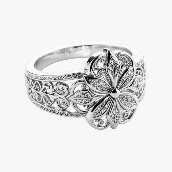 Wild Bloom Vintage Ring