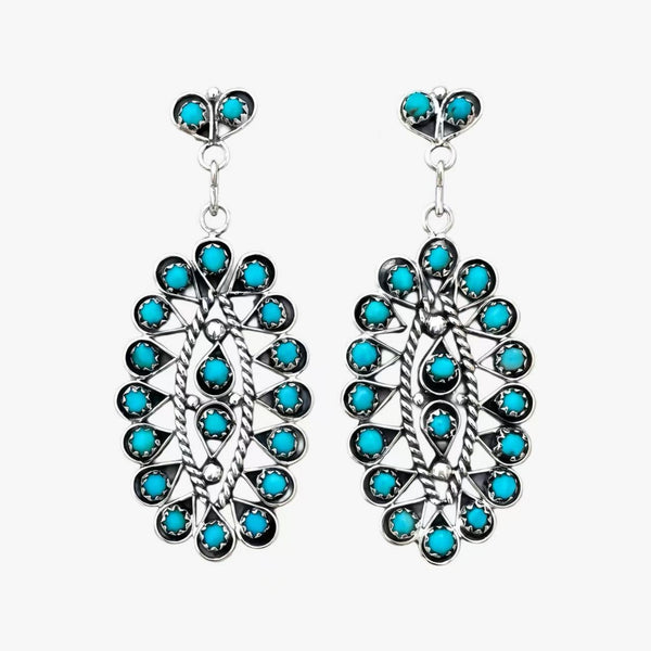 Peacock’s Wings Earrings