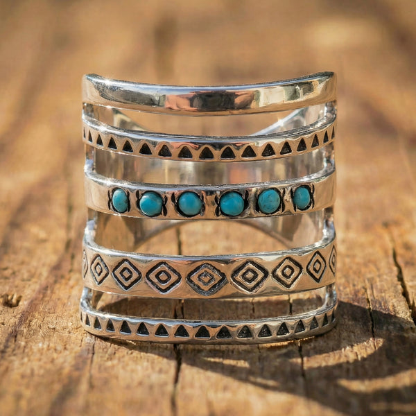 Multi Layer Stacking Design Ring