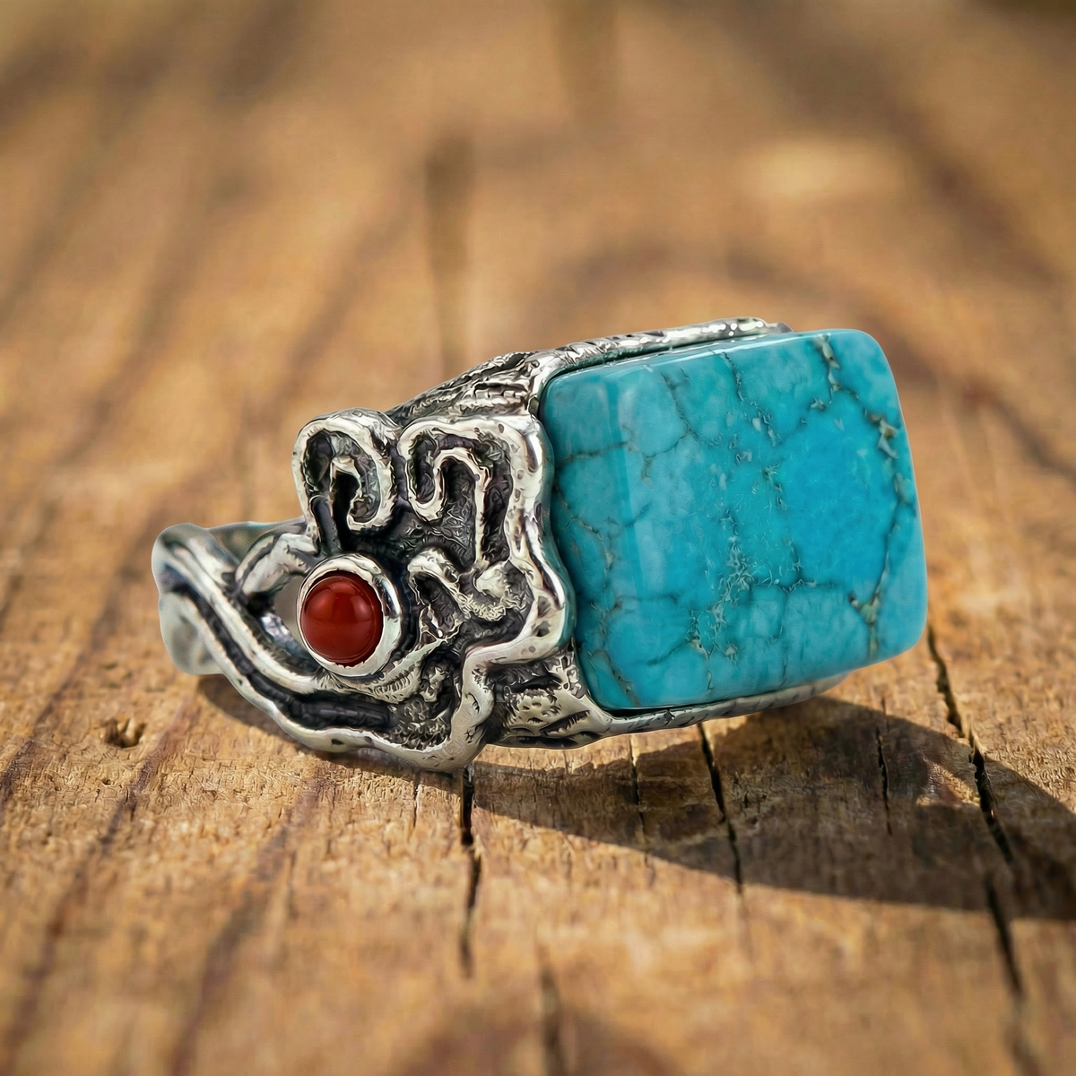 Wind Carved Ring