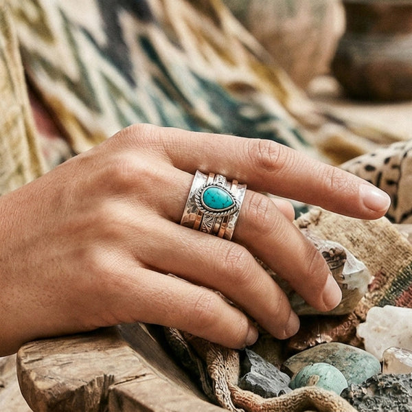 Turquoise Spinner Ring