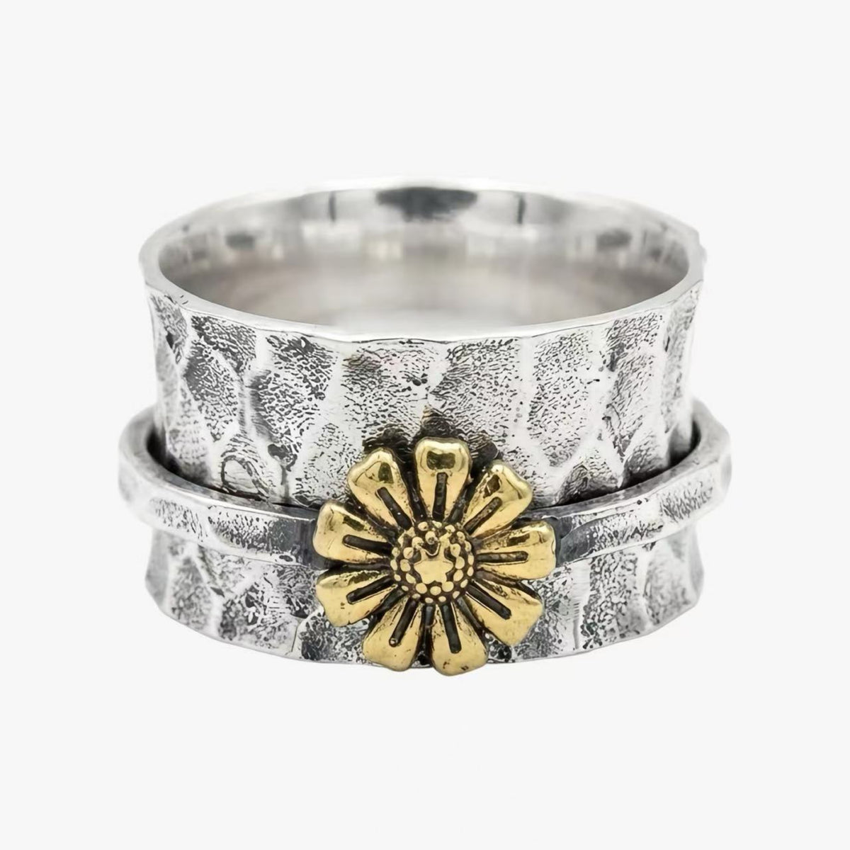 Sunflower Spinner Ring