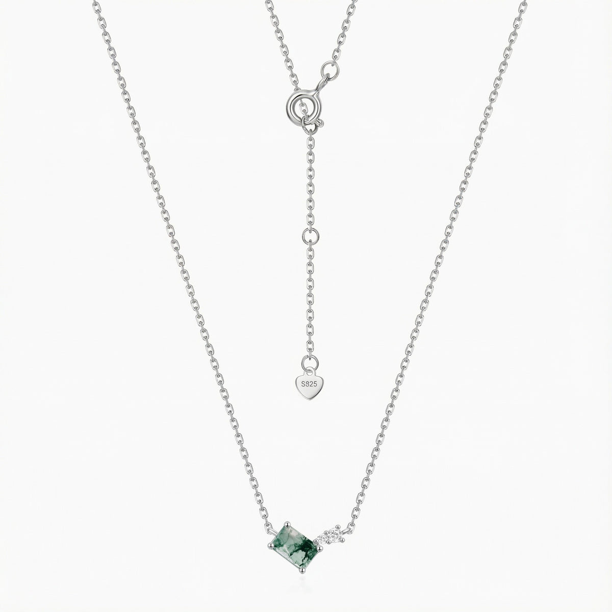 Forest Cube Necklace