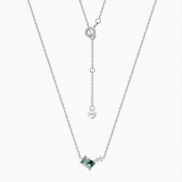 Forest Cube Necklace