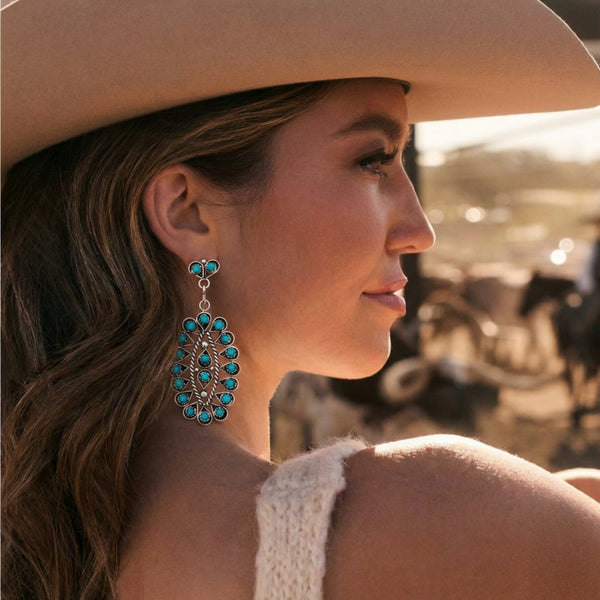 Peacock’s Wings Earrings