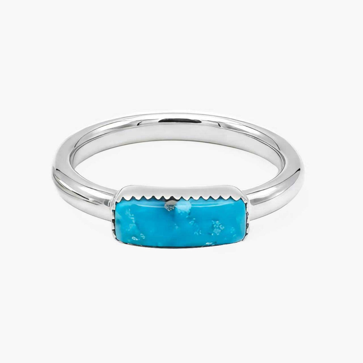 Azure Wave Ring