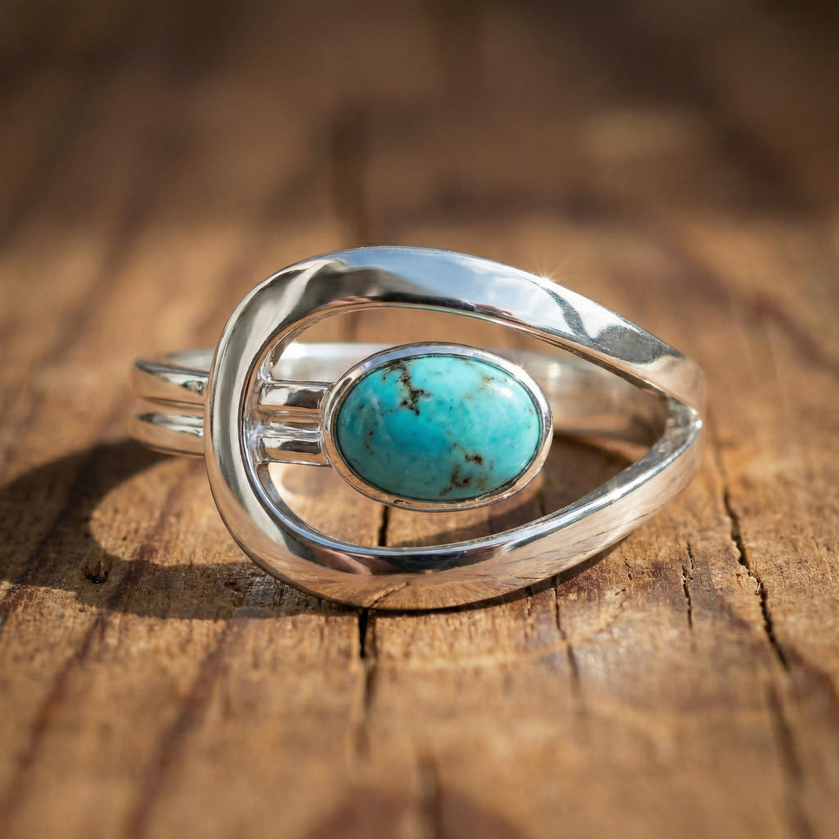Desert Sky Turquoise Ring