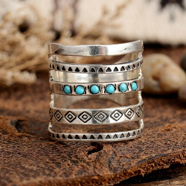Turquoise Fidget Ring