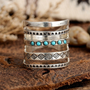 Turquoise Fidget Ring