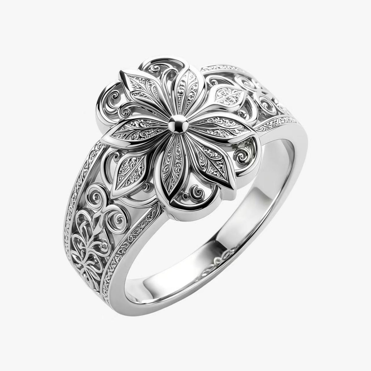Wild Bloom Vintage Ring