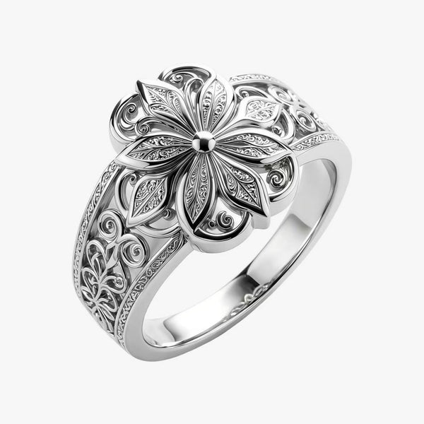 Wild Bloom Vintage Ring
