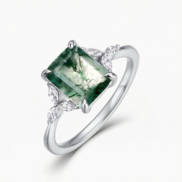 Green Prism Ring
