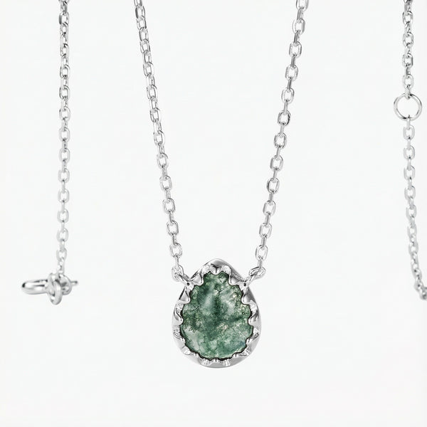 Verdant Rainstone Necklace