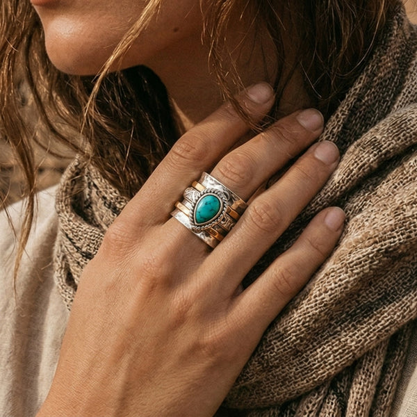Turquoise Spinner Ring