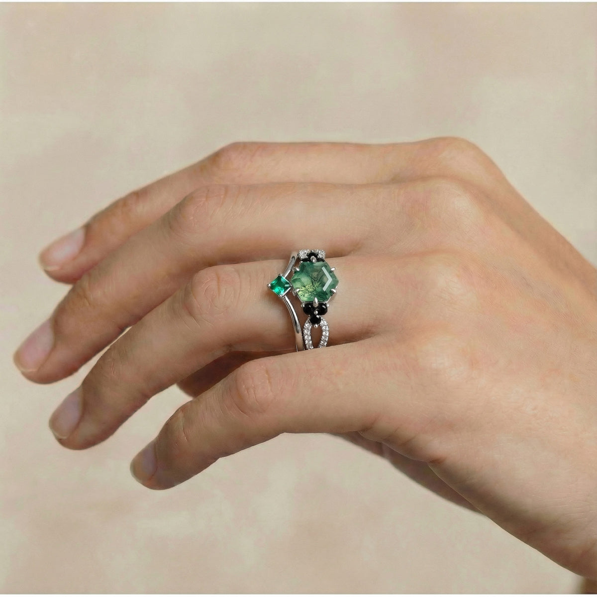 Verdant Starlight Ring