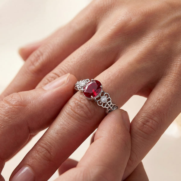 Blossom Heart Ring