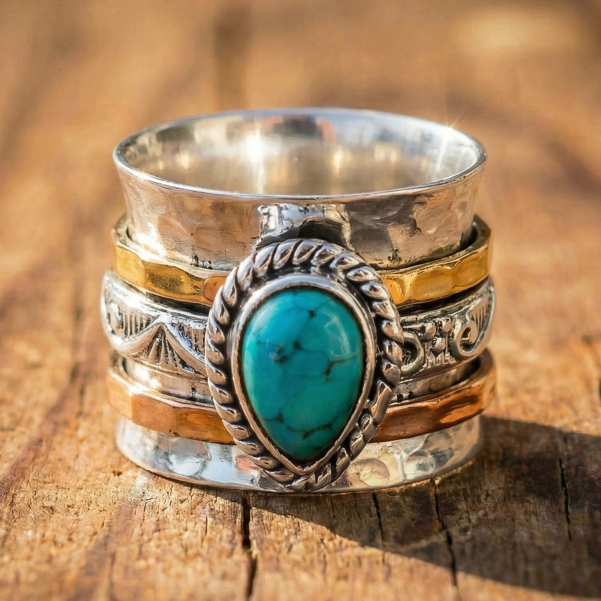Sage Tears Ring