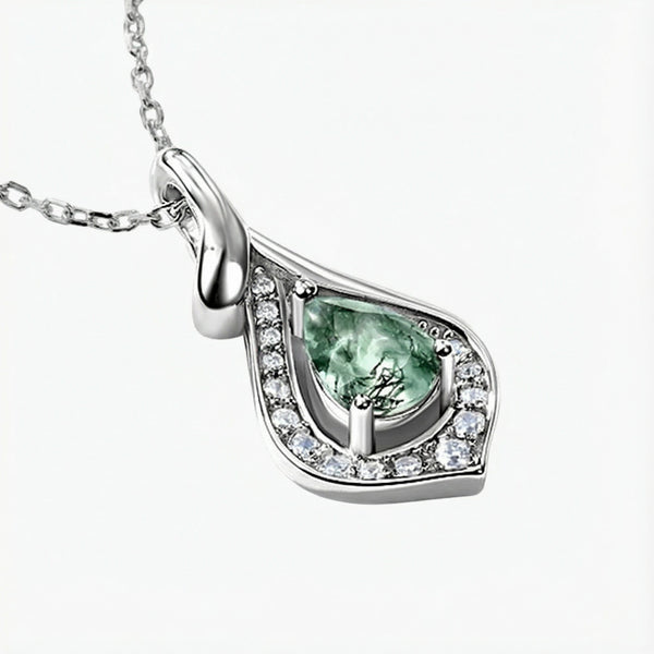 Forest Droplet Necklace