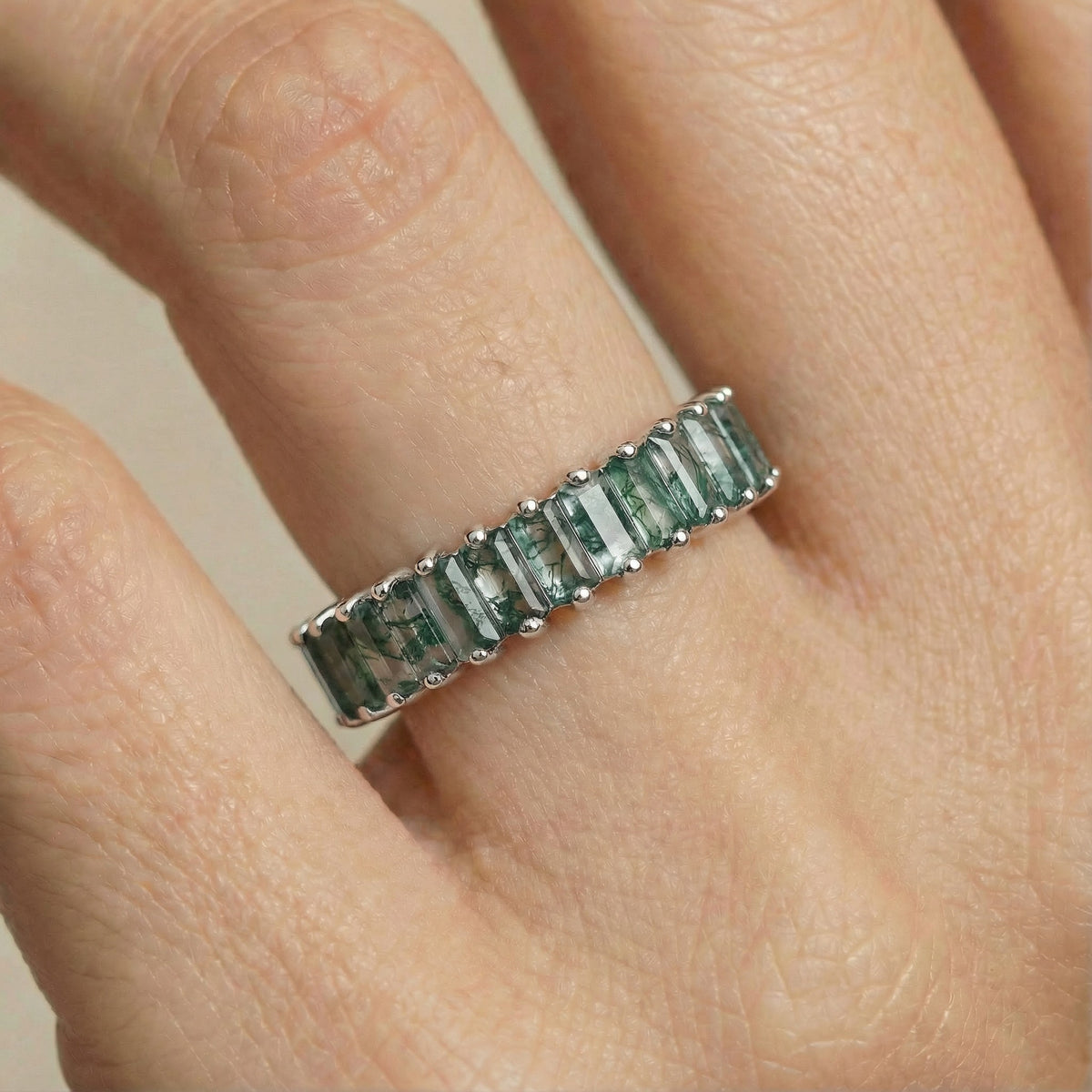 Emerald River Ring