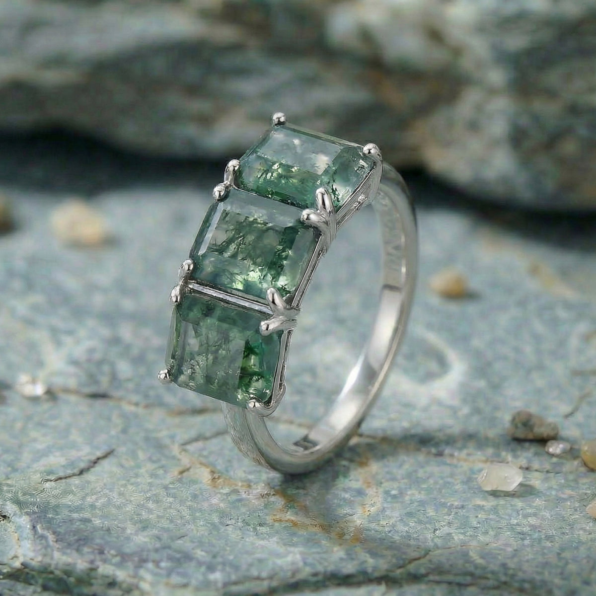 Forest Trio Ring
