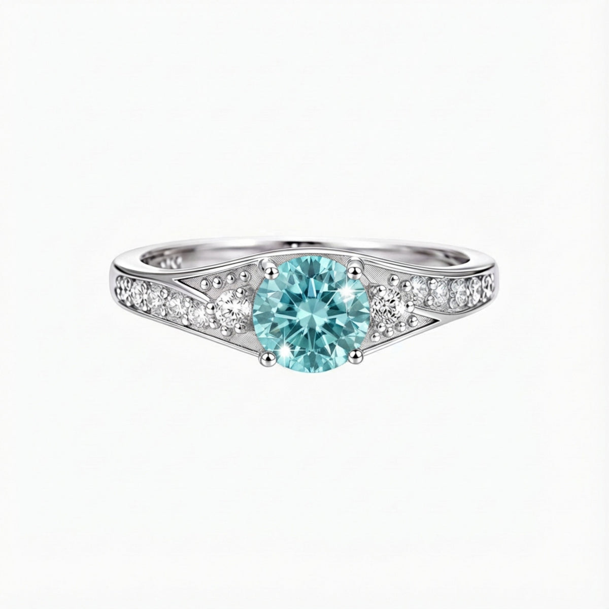 Heart Vow Ring Set