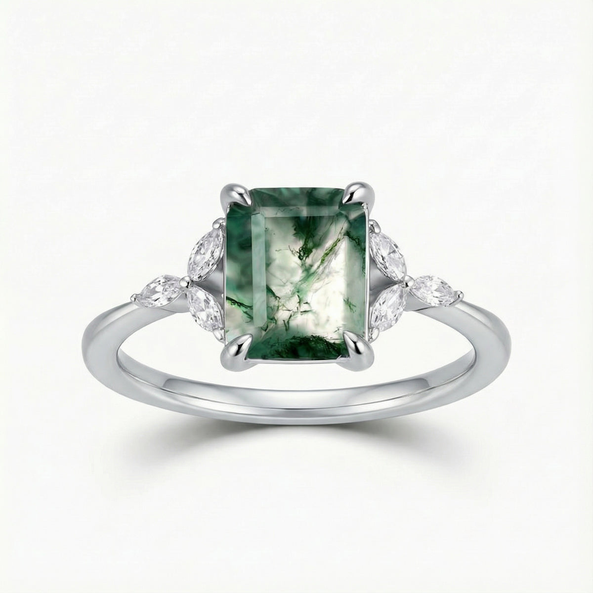 Green Prism Ring