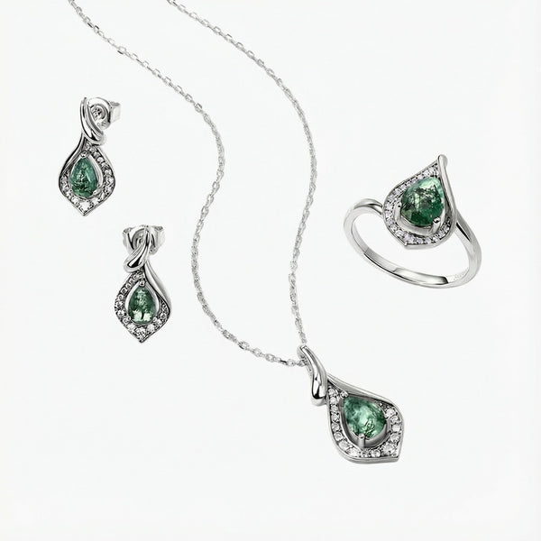 Forest Droplet Necklace