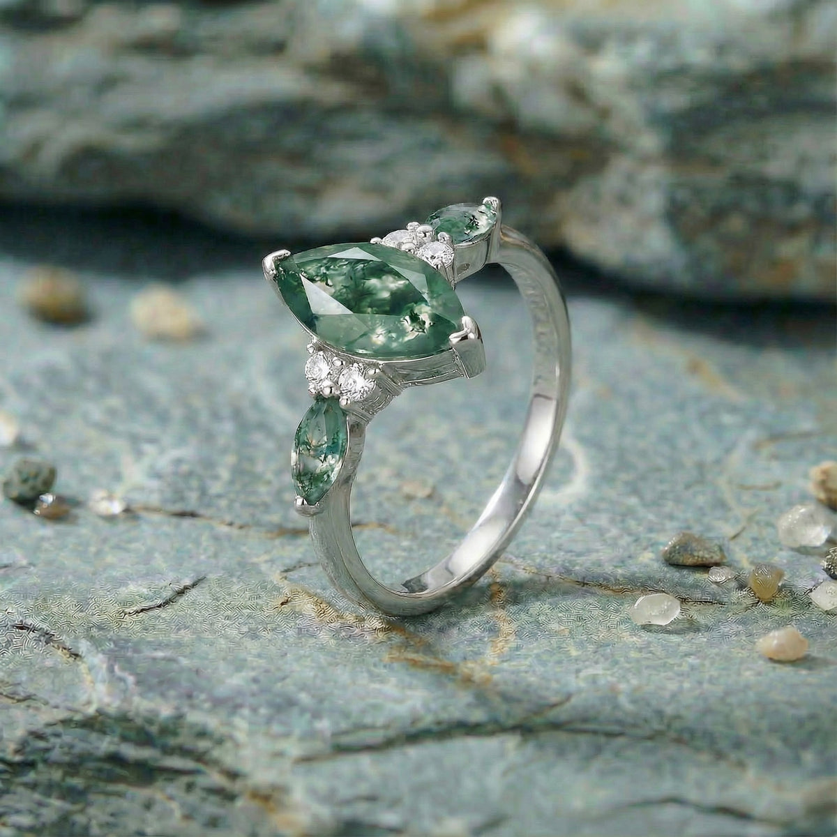 Whispering Stem Ring