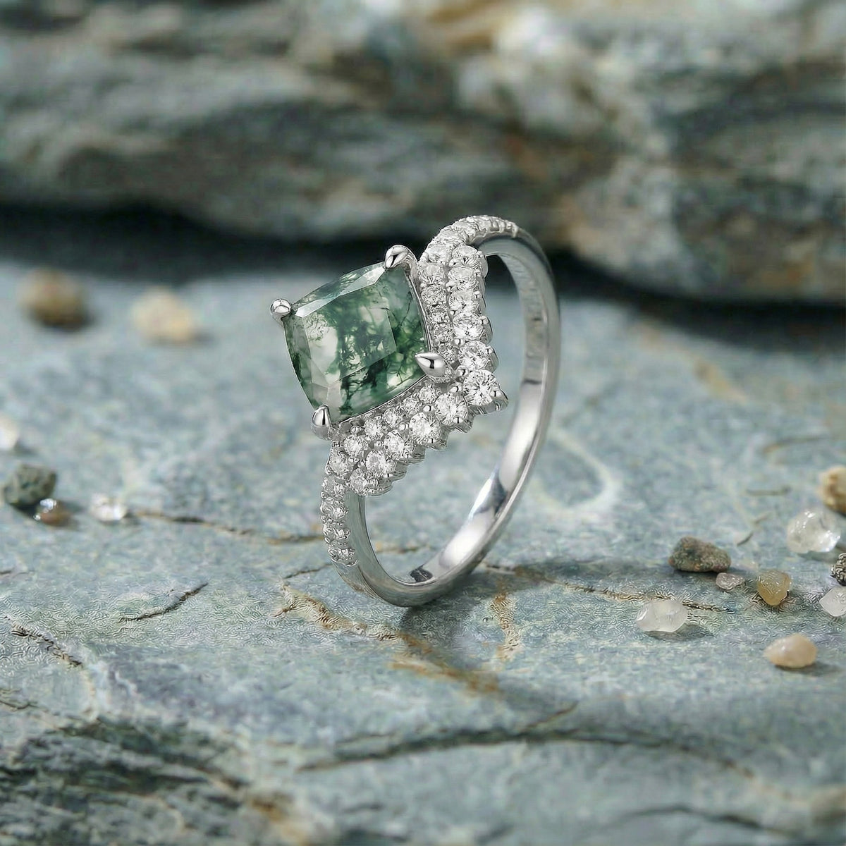 Verdant Crown Ring