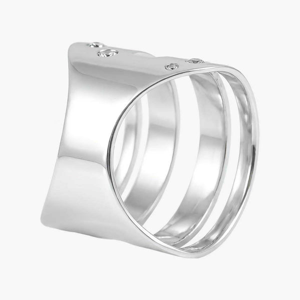 Multi Layer Stacking Design Ring