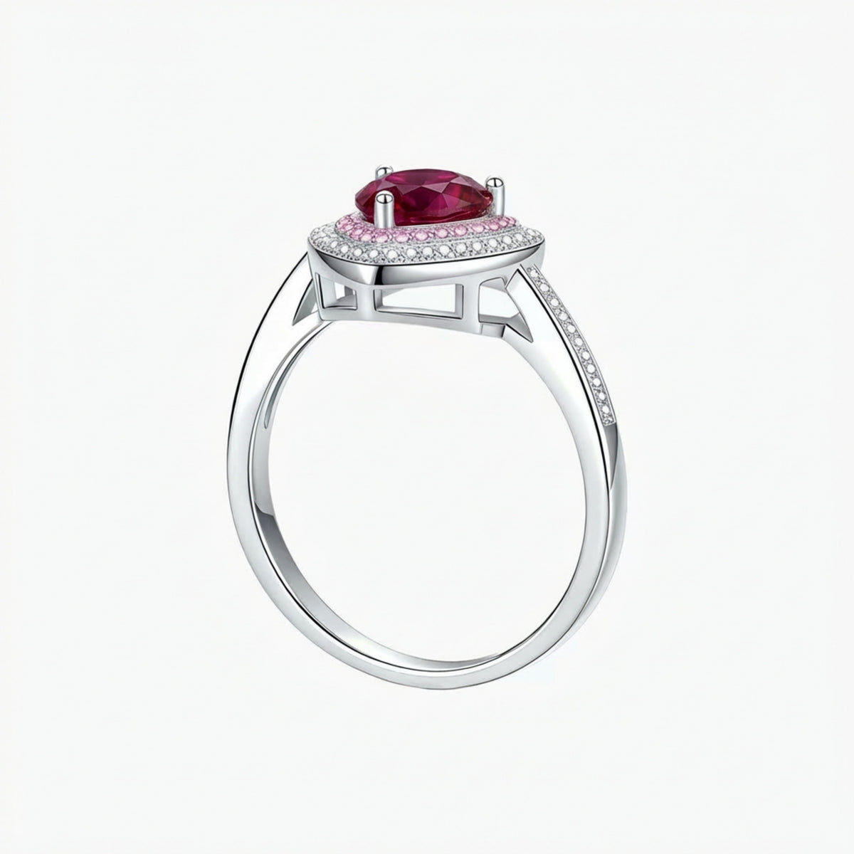 Double Heart Ring