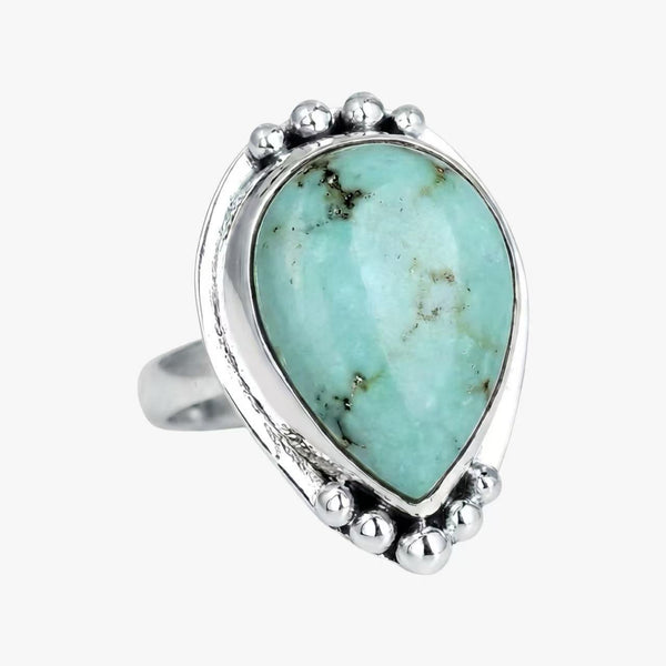 Teardrop Turquoise Ring
