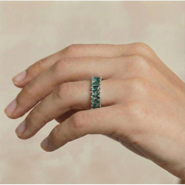 Emerald River Ring