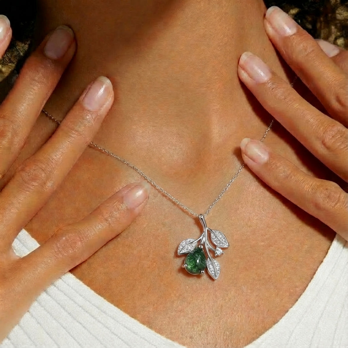 Whispering Leaf Necklace