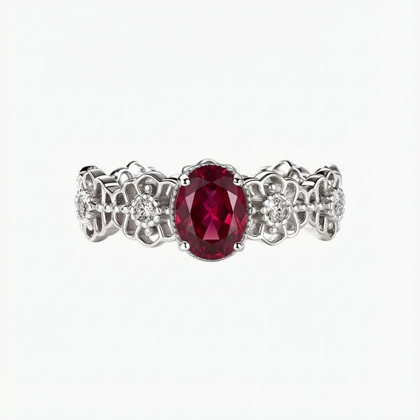 Blossom Heart Ring