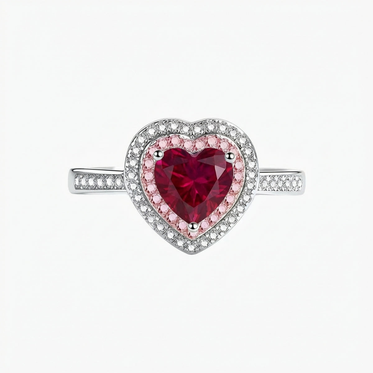 Double Heart Ring